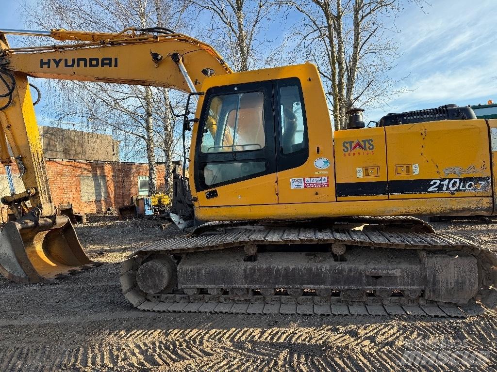 Hyundai 210Lc Crawler excavators