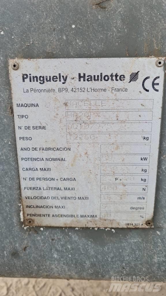 Haulotte HA 20 PX Articulated boom lifts