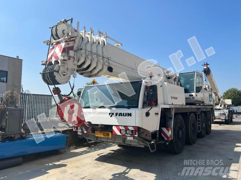 Tadano Faun ATF80-4 All terrain cranes