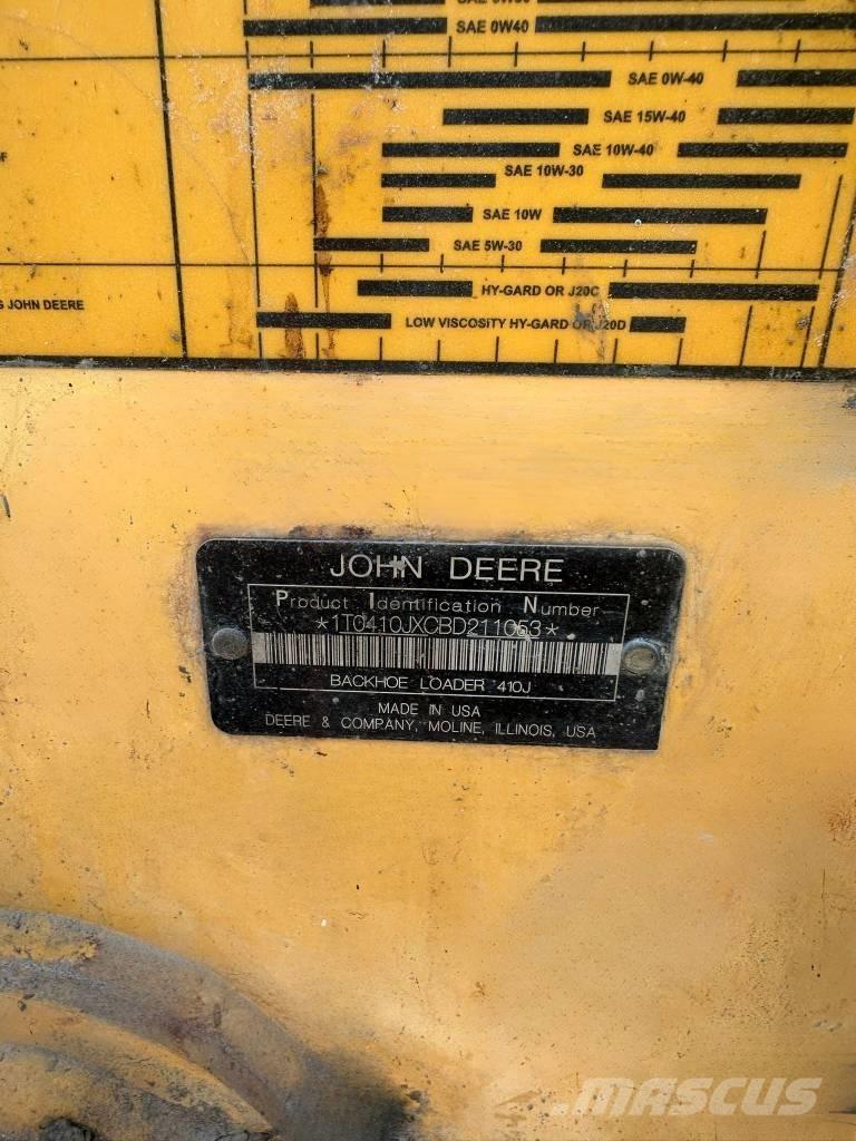 John Deere 410 J Backhoe