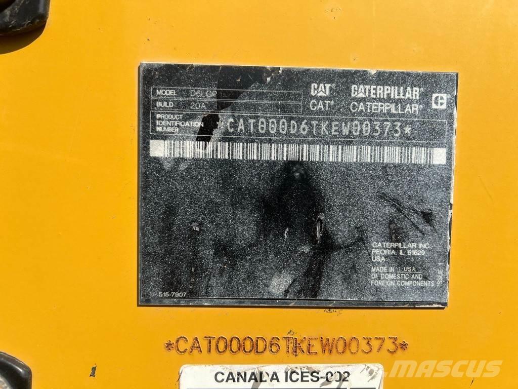 CAT D6 LGP Crawler dozers