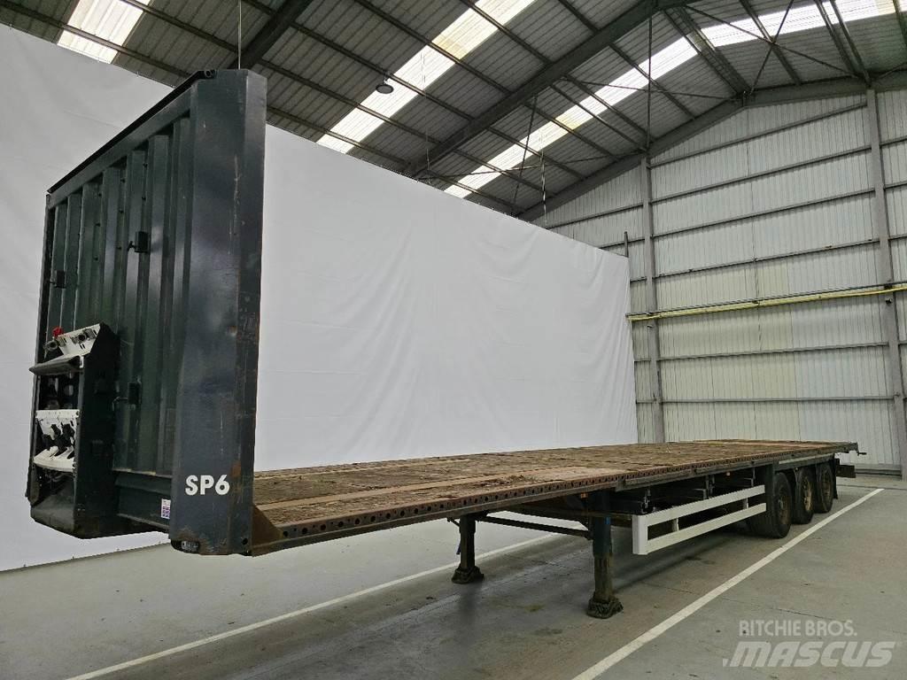 Krone SD 27 Flatbed/Dropside semi-trailers