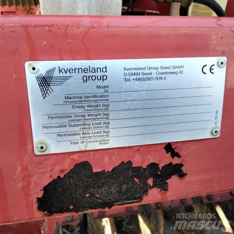 Kverneland MSC 400 Drills