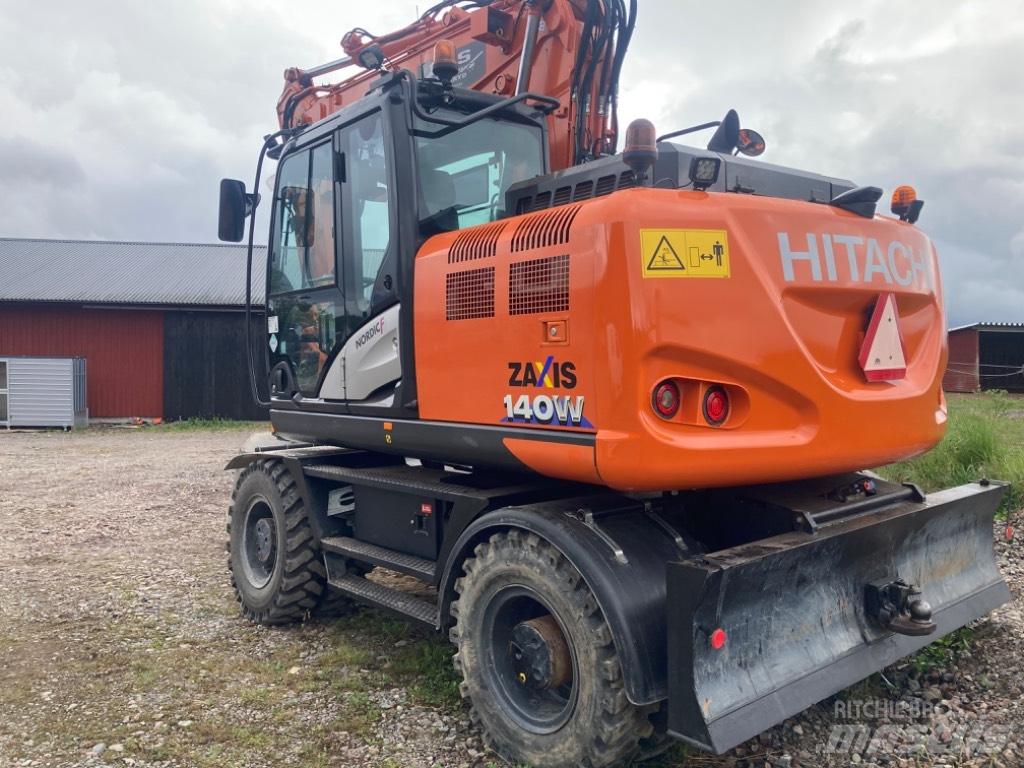 Hitachi 140w Wheeled excavators