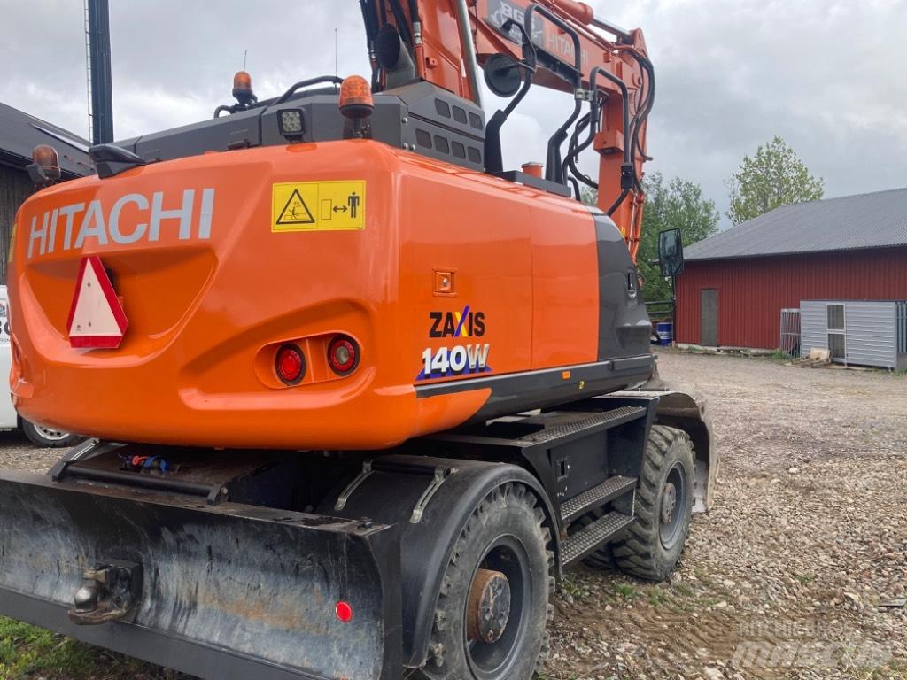 Hitachi 140w Wheeled excavators