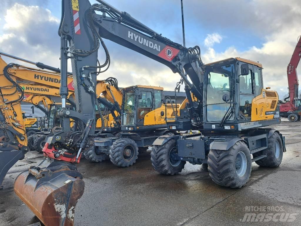 Hyundai HW140A Wheeled excavators
