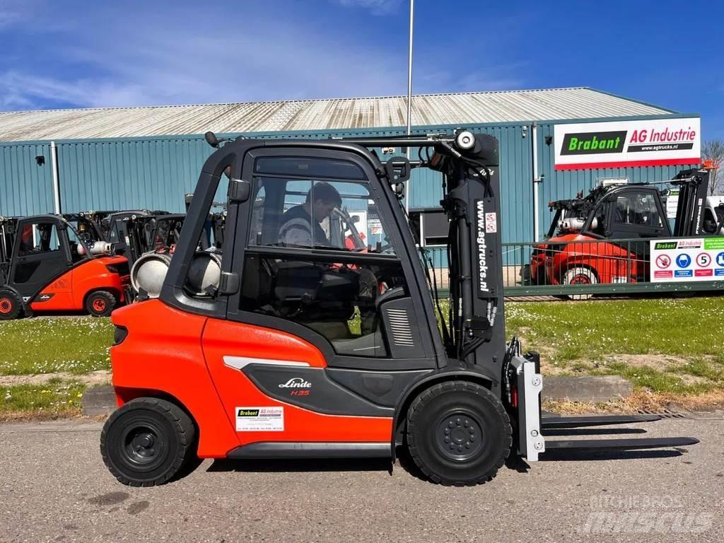 Linde H35T-01 LPG trucks