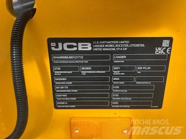 JCB 403 plus Mini loaders
