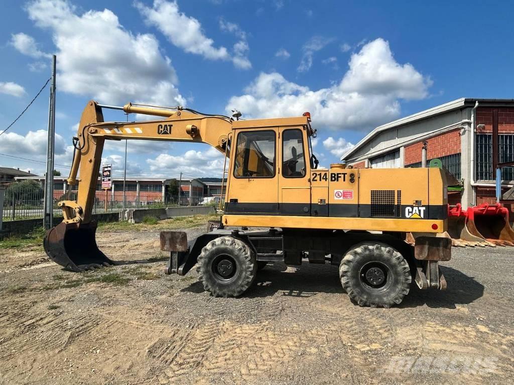 CAT 214 Wheeled excavators