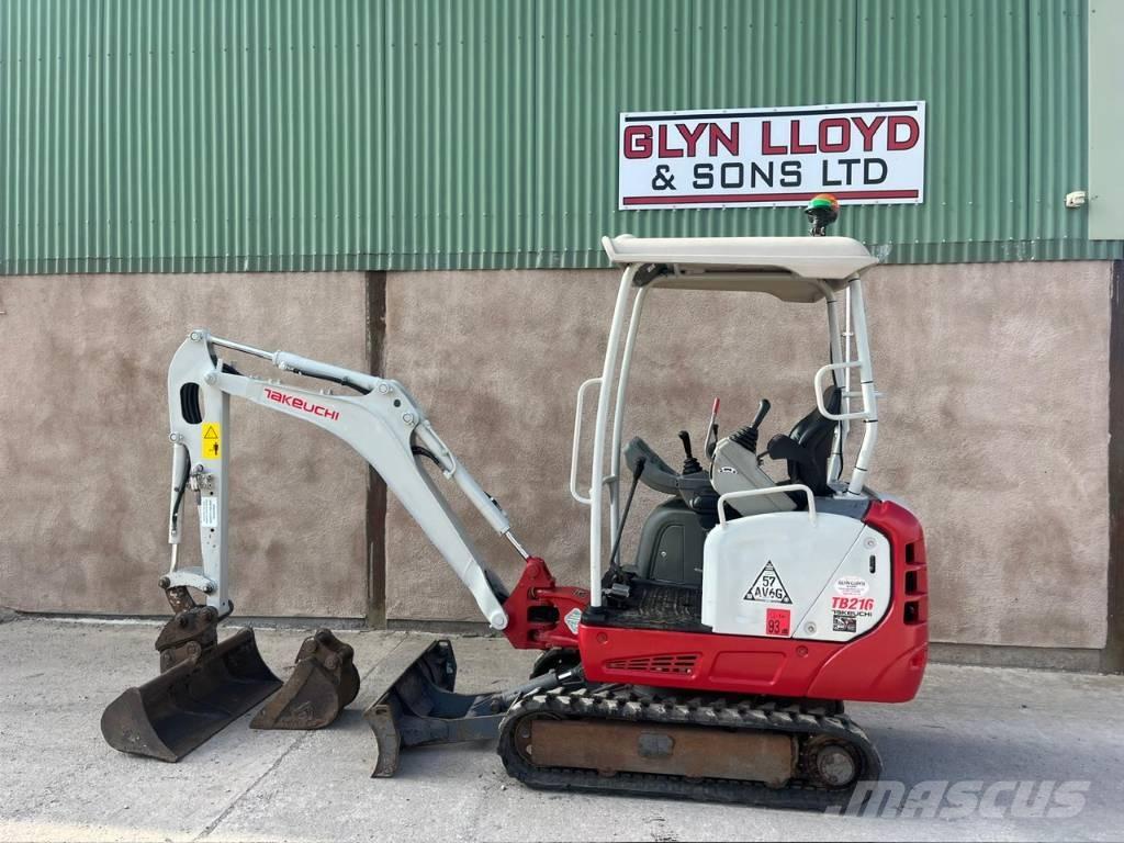 Takeuchi TB 216 Mini excavators < 7t (Mini diggers)