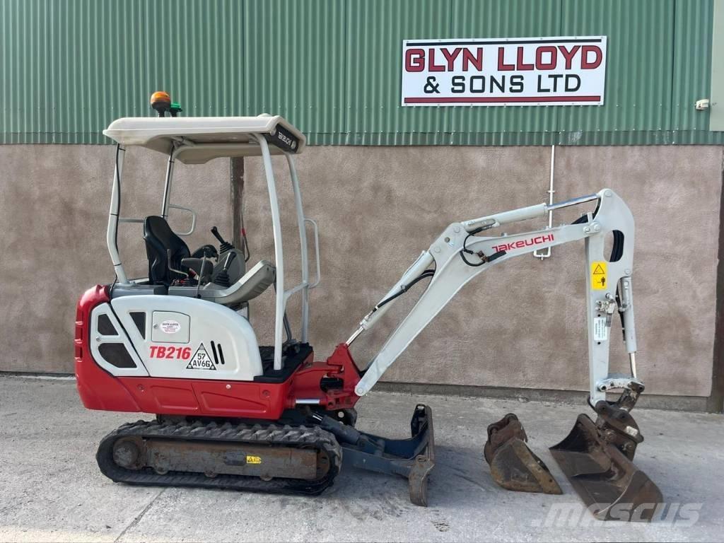 Takeuchi TB 216 Mini excavators < 7t (Mini diggers)