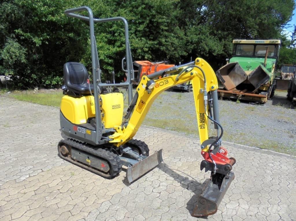 Wacker Neuson 803 Mini excavators < 7t (Mini diggers)