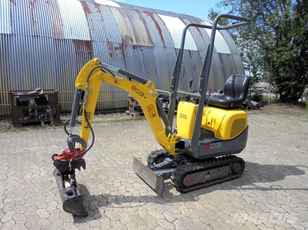 Wacker Neuson 803 Mini excavators < 7t (Mini diggers)