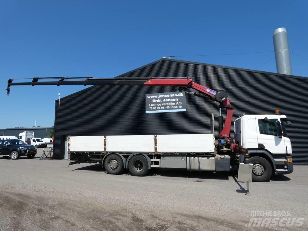 Scania P 450 Truck mounted cranes