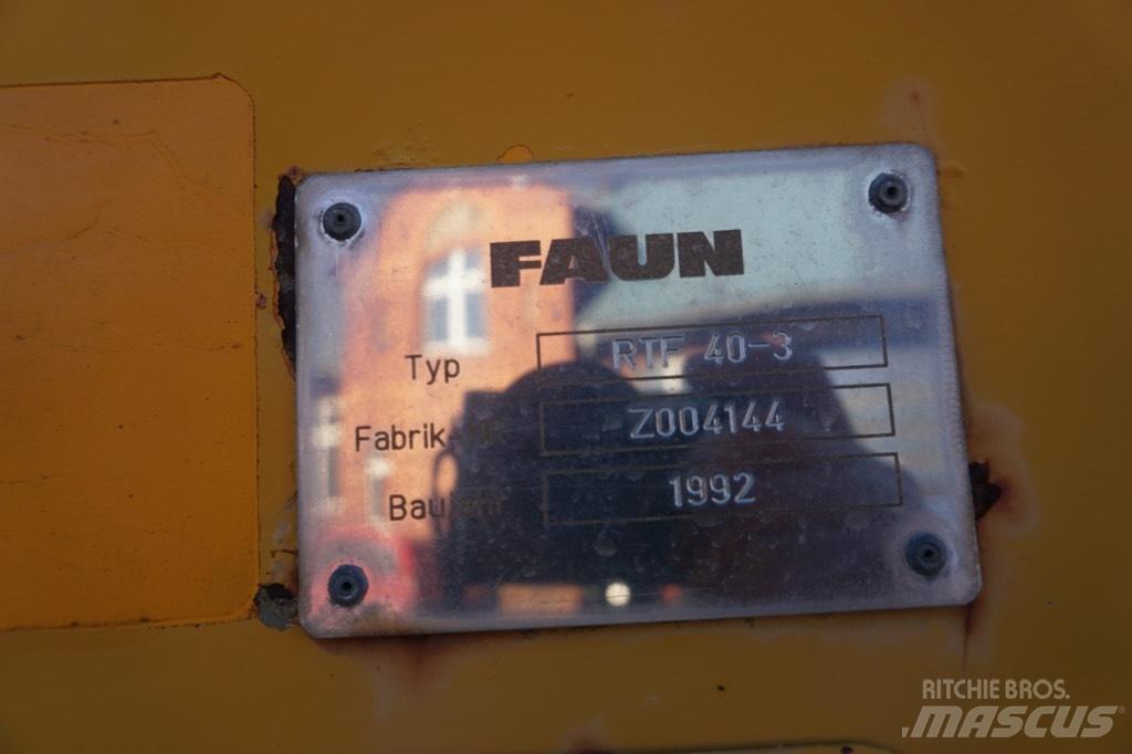 Faun RTF 40-3 All terrain cranes