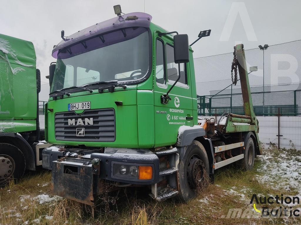 MAN 18.284 Skip bin truck