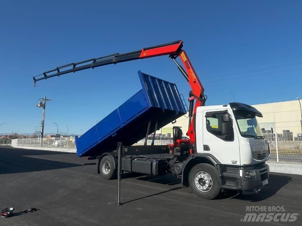 Renault 280 Truck mounted cranes