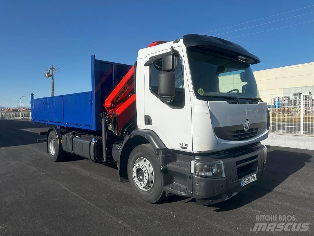 Renault 280 Truck mounted cranes