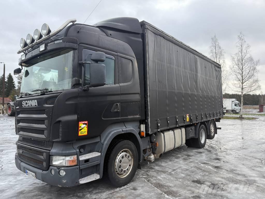 Scania R 420 Curtain sider trucks