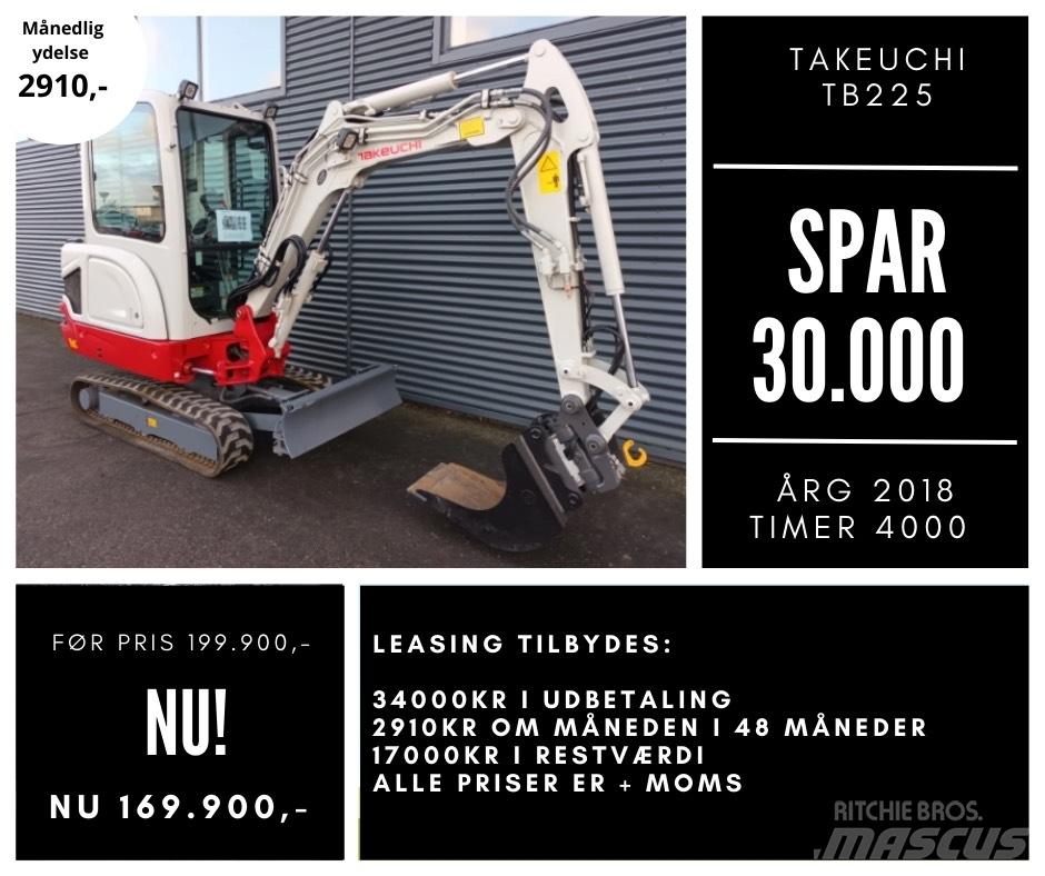 Takeuchi tb225 Mini excavators < 7t (Mini diggers)