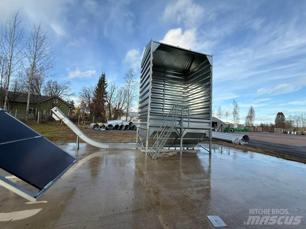 Grain intake pit 3x4 Hoppers