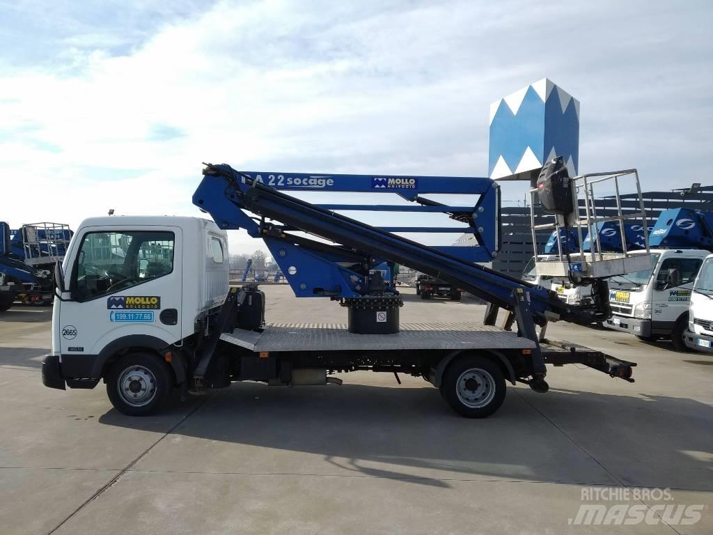 Socage APACHE DA22 Truck mounted platforms