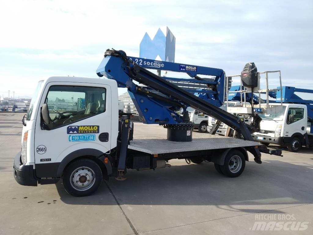 Socage APACHE DA22 Truck mounted platforms