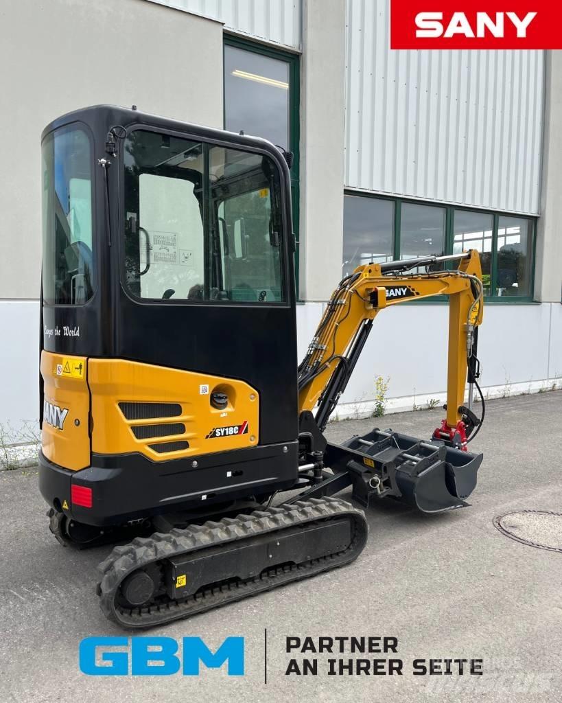 Sany SY 18 C Mini excavators < 7t (Mini diggers)