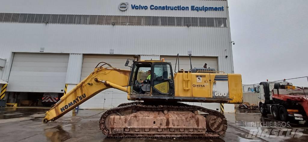 Komatsu PC 600 LC-8 Crawler excavators