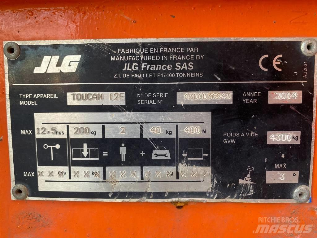 JLG Toucan 12 E Articulated boom lifts