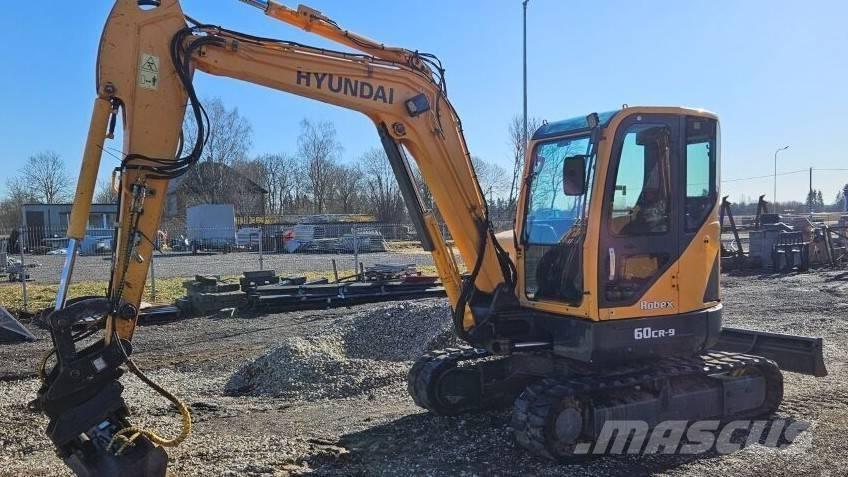 Hyundai R60CR-9 Mini excavators < 7t (Mini diggers)