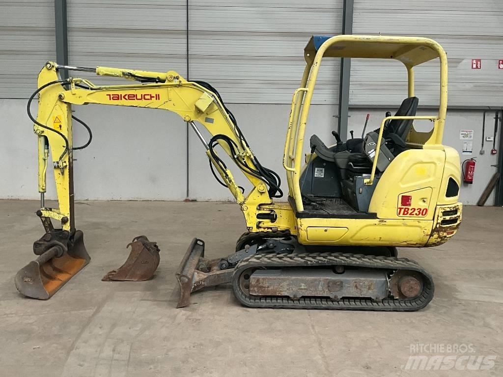 Takeuchi TB 230 Mini excavators < 7t (Mini diggers)