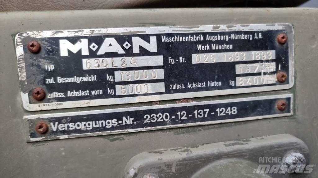 MAN 630 Box trucks