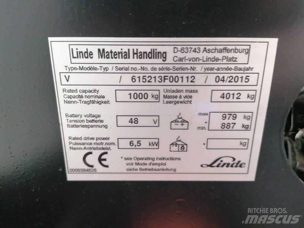 Linde V-48 Low lift order picker
