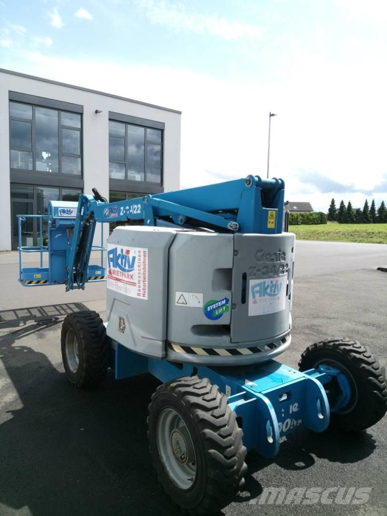 Genie Z34/22 DIESEL Articulated boom lifts