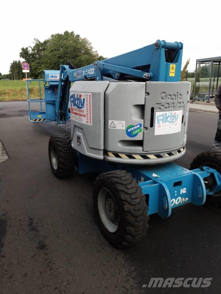 Genie Z34/22 DIESEL Articulated boom lifts