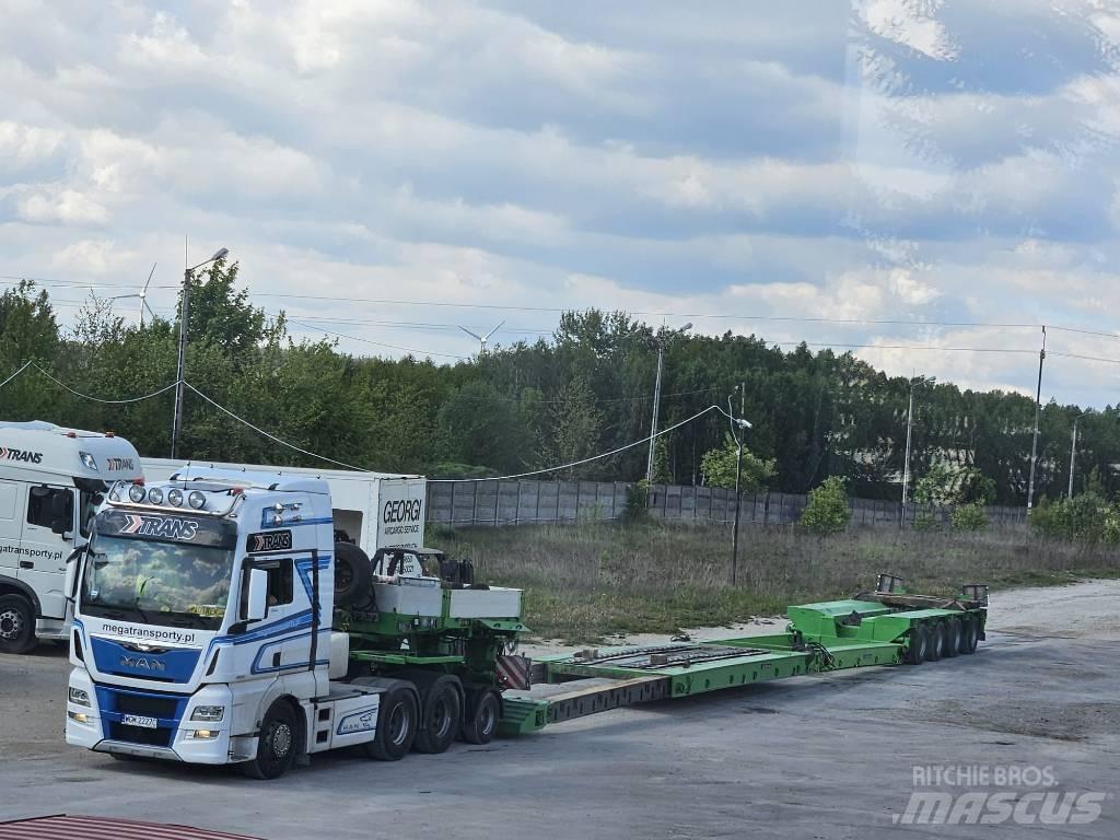 Goldhofer tiefbett Low loader-semi-trailers