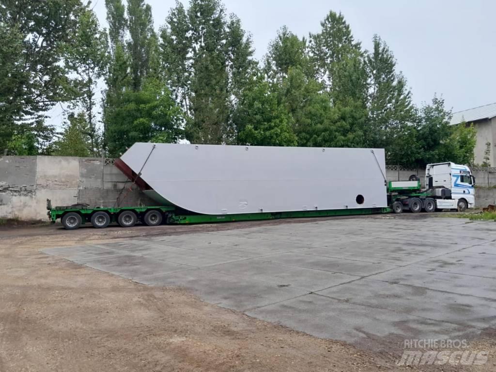 Goldhofer tiefbett Low loader-semi-trailers