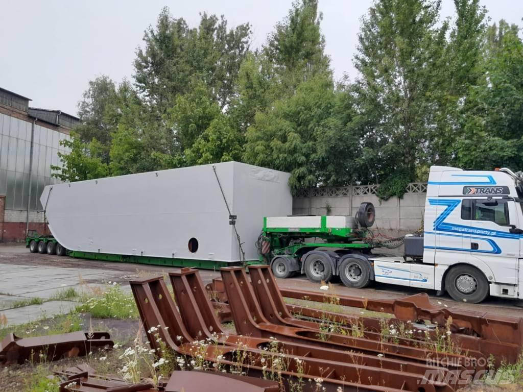 Goldhofer tiefbett Low loader-semi-trailers