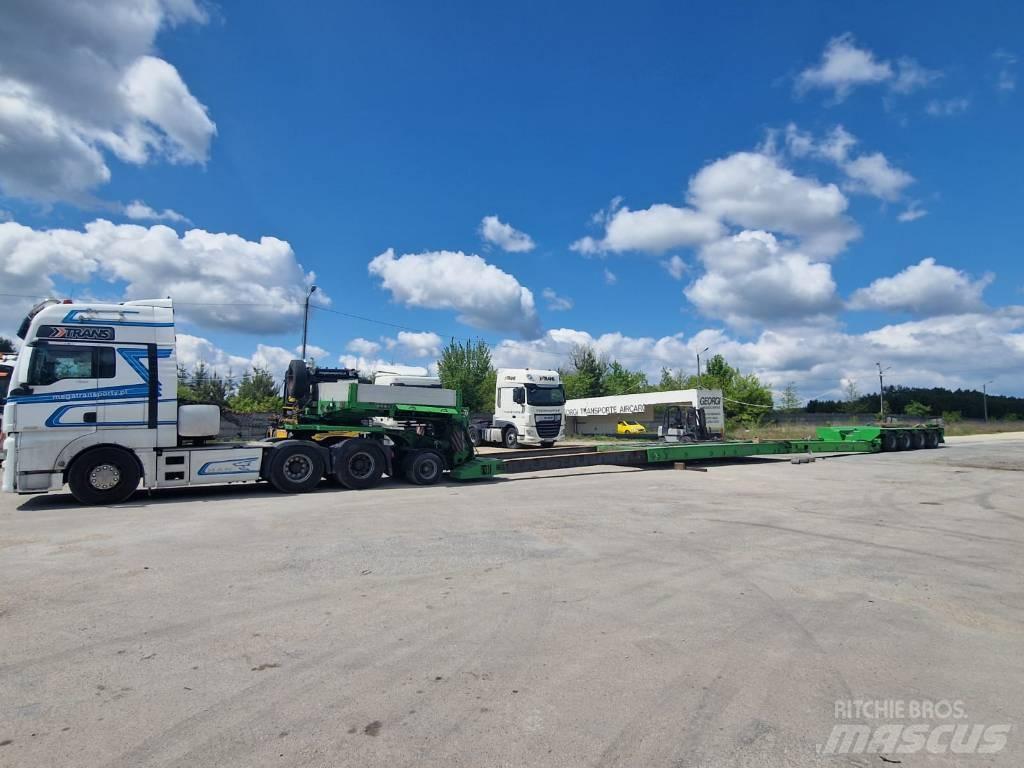 Goldhofer tiefbett Low loader-semi-trailers