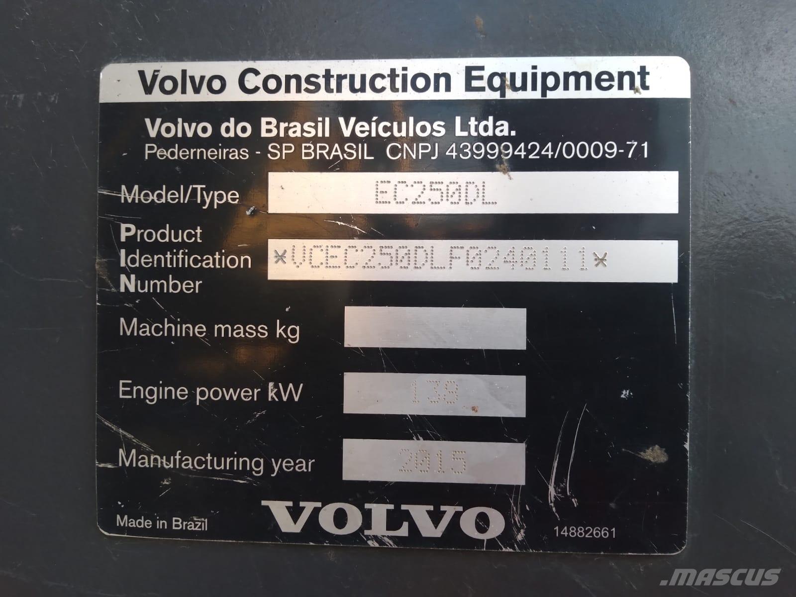 Volvo EC 250 D L Crawler excavators