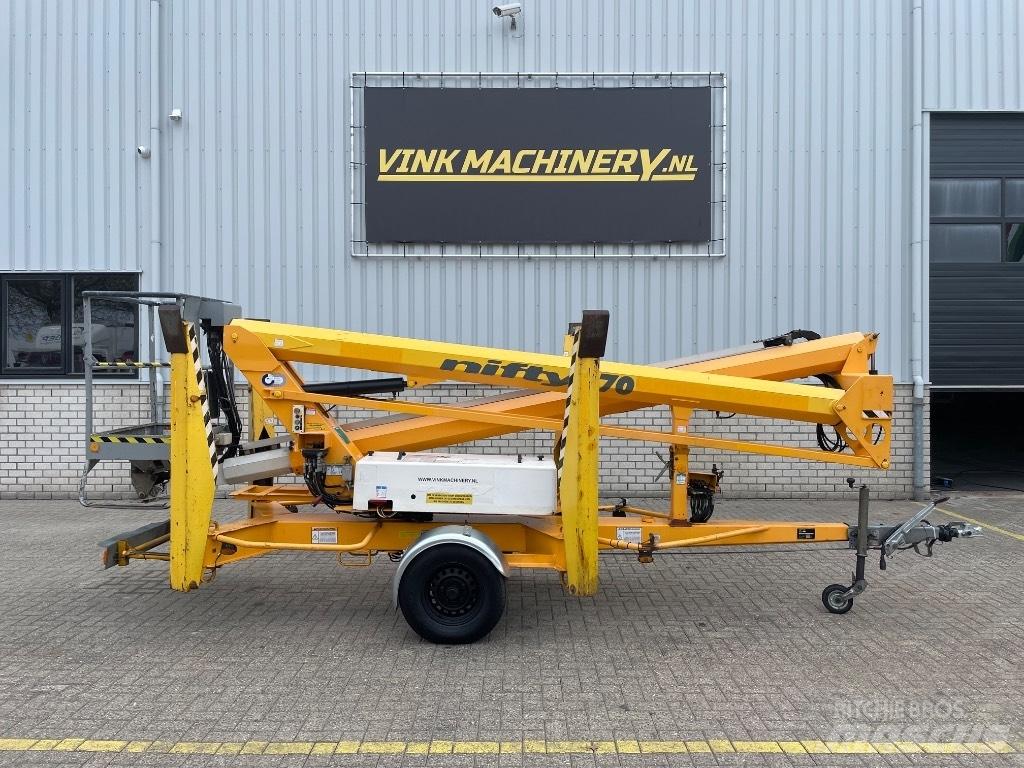 Niftylift 170 H E Trailer mounted platforms