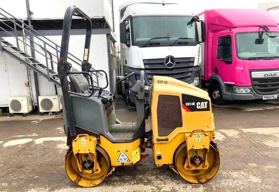 CAT CB 14 B Twin drum rollers