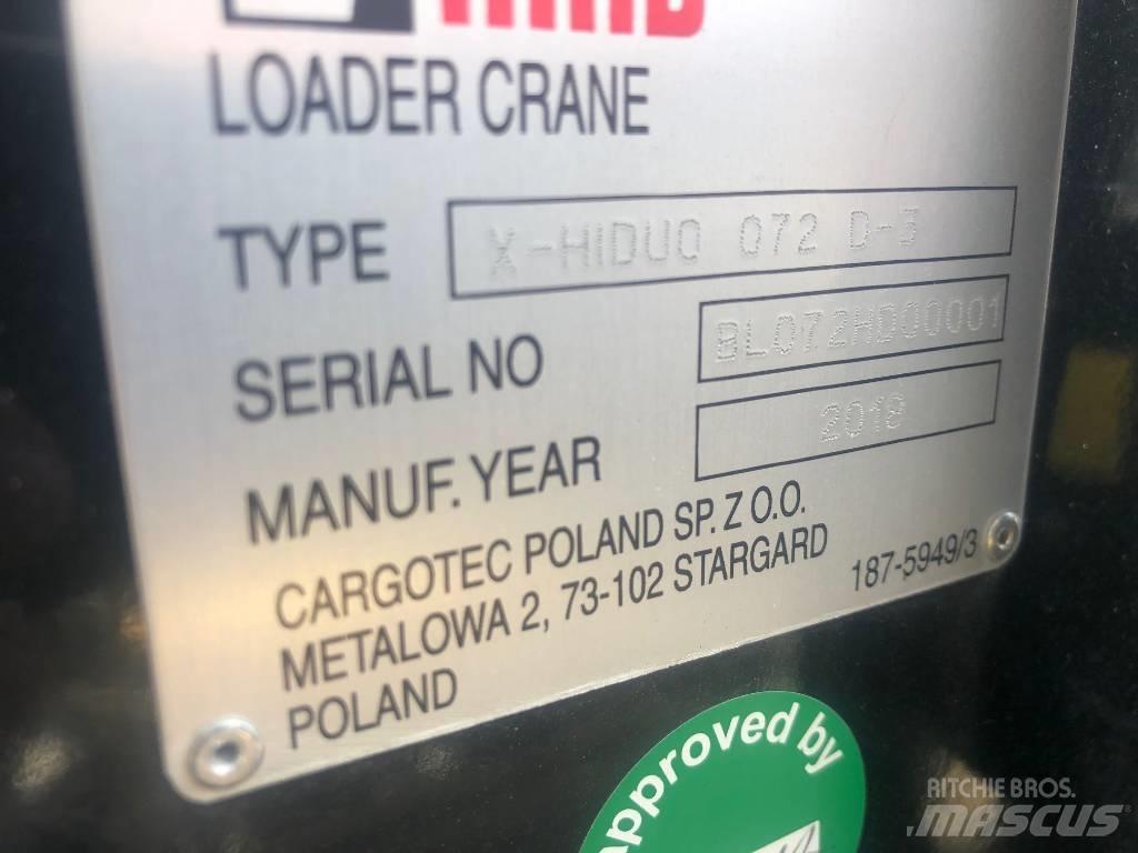 HIAB X-HiDuo 072 D-3 Loader cranes