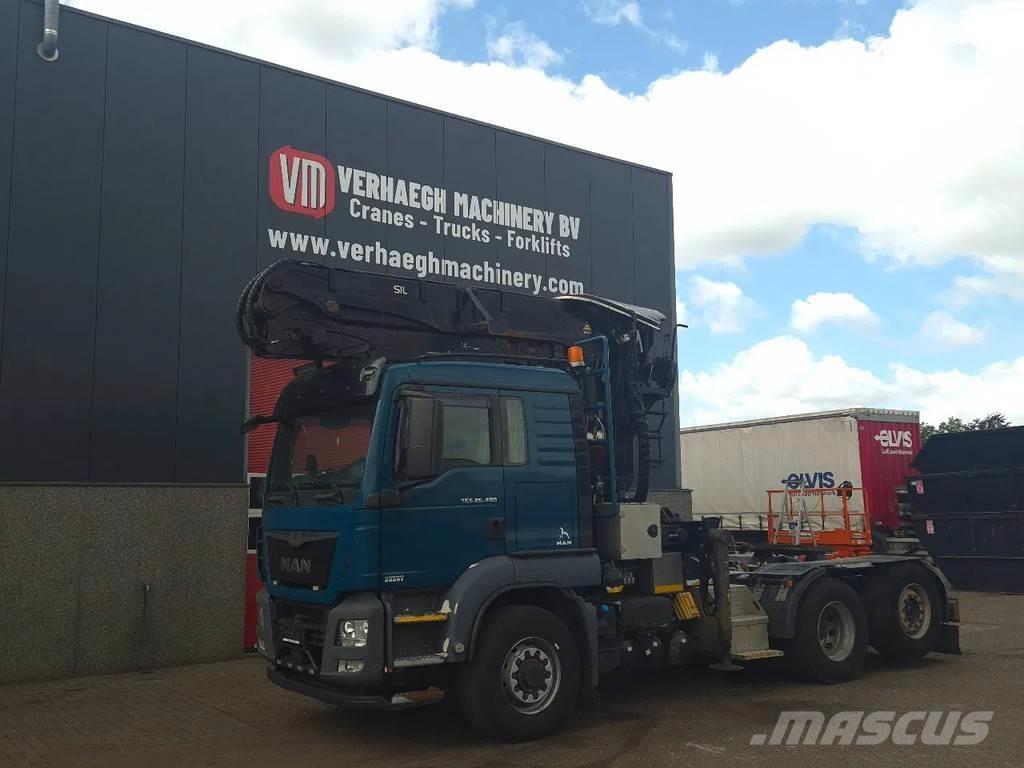 MAN TGA 26.480 Timber trucks