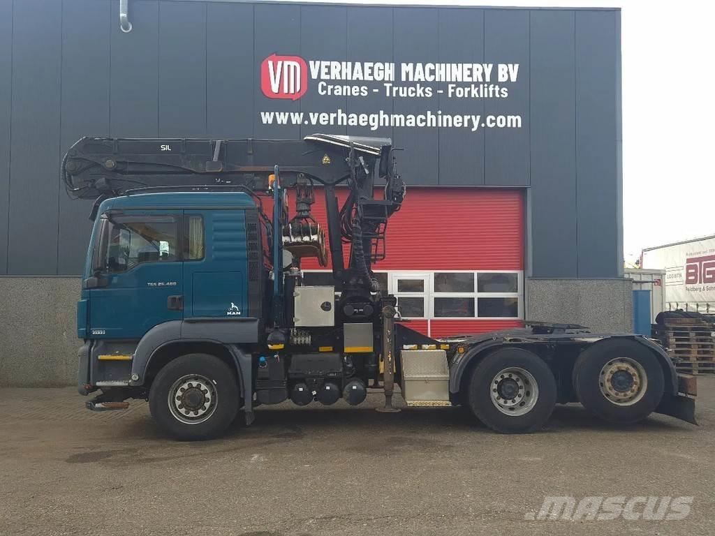 MAN TGA 26.480 Timber trucks