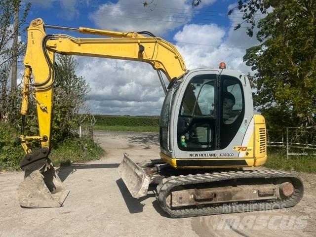 New Holland E 70 SR Mini excavators  7t - 12t