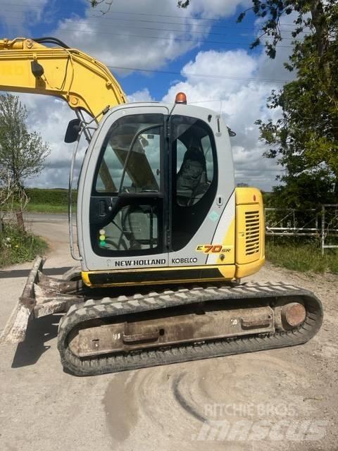 New Holland E 70 SR Mini excavators  7t - 12t