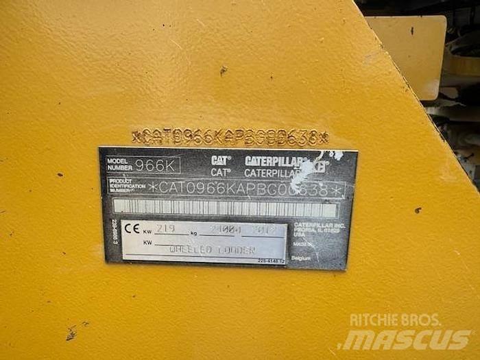 CAT 966K Wheel loaders