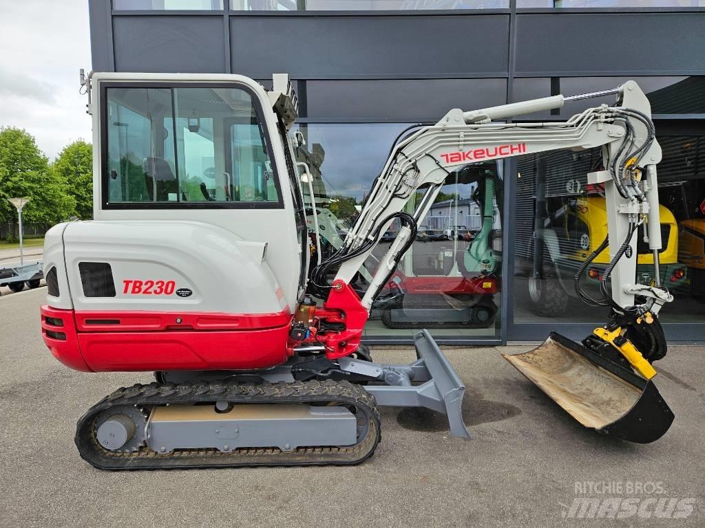 Takeuchi TB 230 Mini excavators < 7t (Mini diggers)